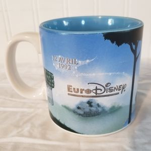 Vintage Euro Disney Mug - April 12, 1992